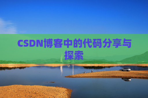 CSDN博客中的代码分享与探索